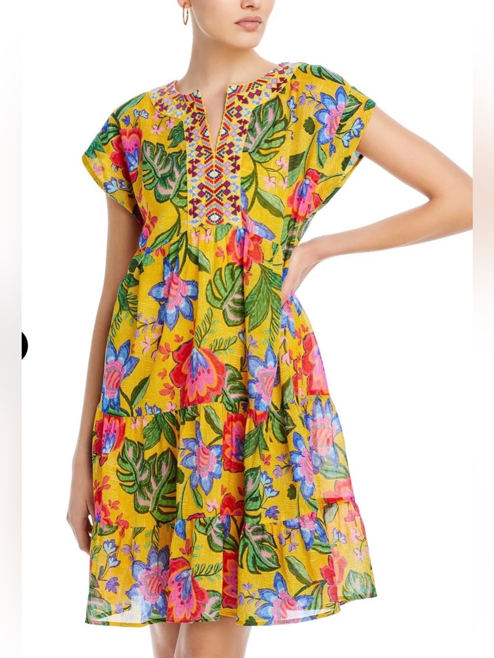Johnny Was Prairie Dolman Dress.